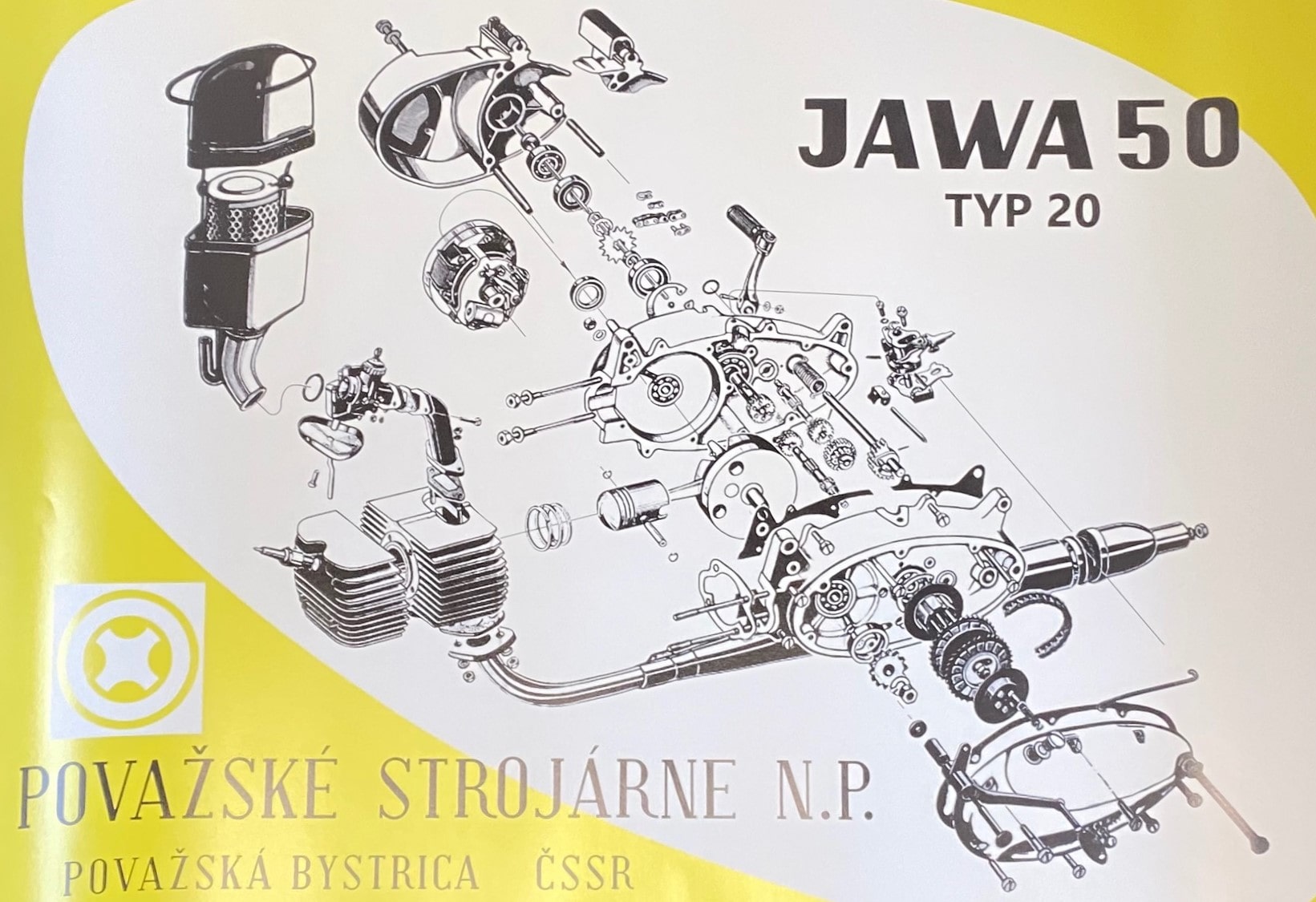 Jawa 50 typ 20 plagat