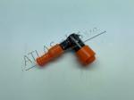 17-3 Kábelová koncovka silikon/plast oranžová