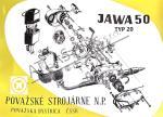 Plagát motora JAWA 50 typ 20-23  