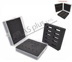 Plastový box pre sadu trysiek- úložné peny pre trysky